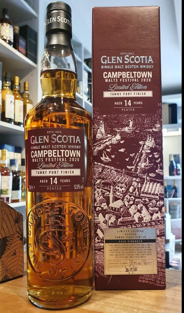 Glen Scotia single malt scotch whisky 14 Jahre festival 2020 Edition 0,7l 52.8% vol. Online
