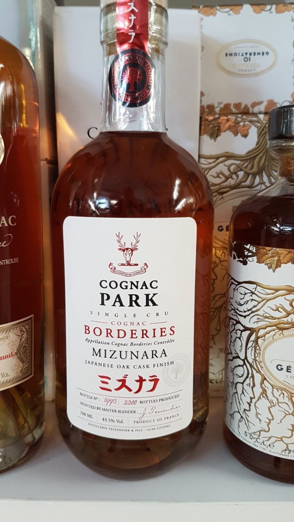 Cognac Park Borderies Cognac im Mizunara Fass gelagert 0,7l 43.5% vol. Zu verkaufen – Bild 3