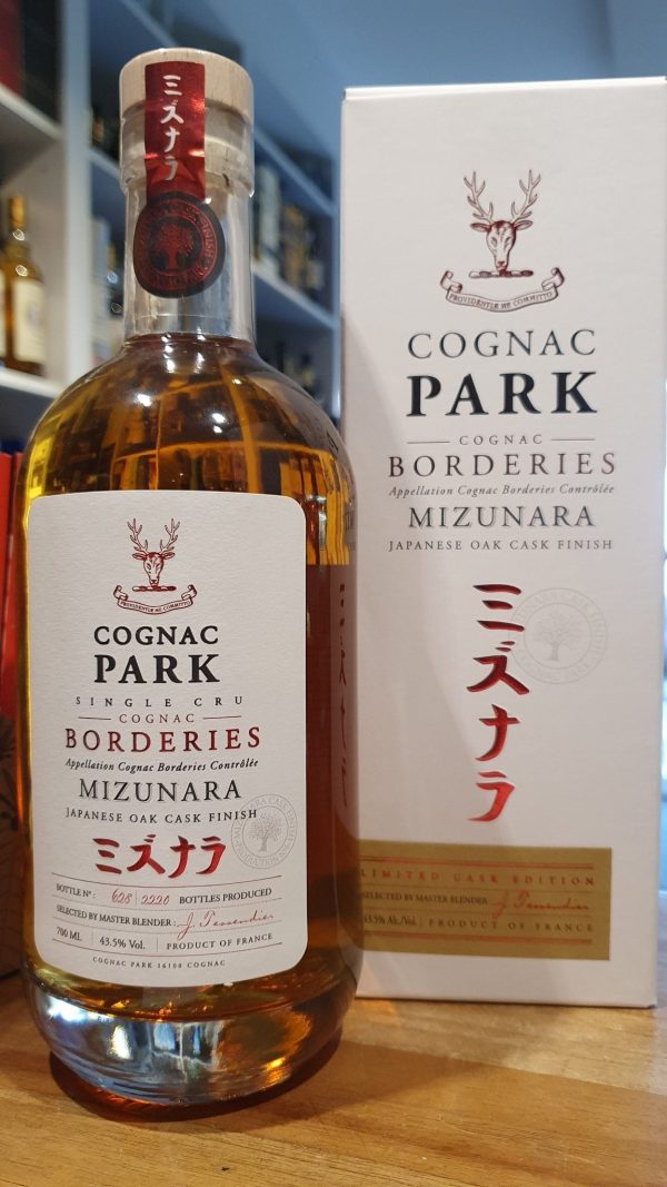 Cognac Park Borderies Cognac im Mizunara Fass gelagert 0,7l 43.5% vol. Zu verkaufen