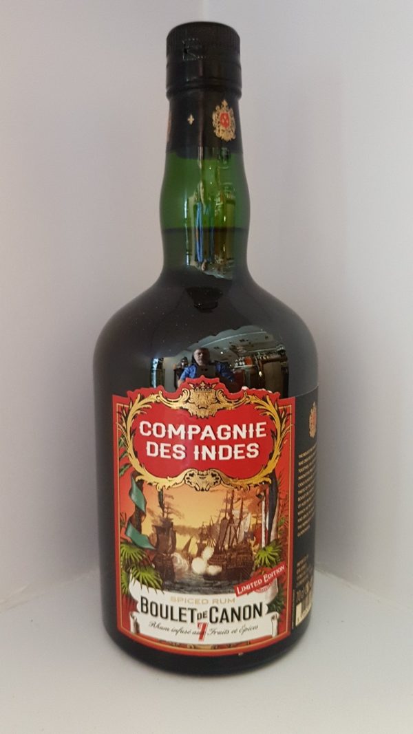 Compagnie des Indes Boulet de Canon Nr.7 cdi Rhum Rum 0,7l 46 % vol. Fassabfüllung Sonderedition limitiert auf ein Fass Rabatt – Bild 2