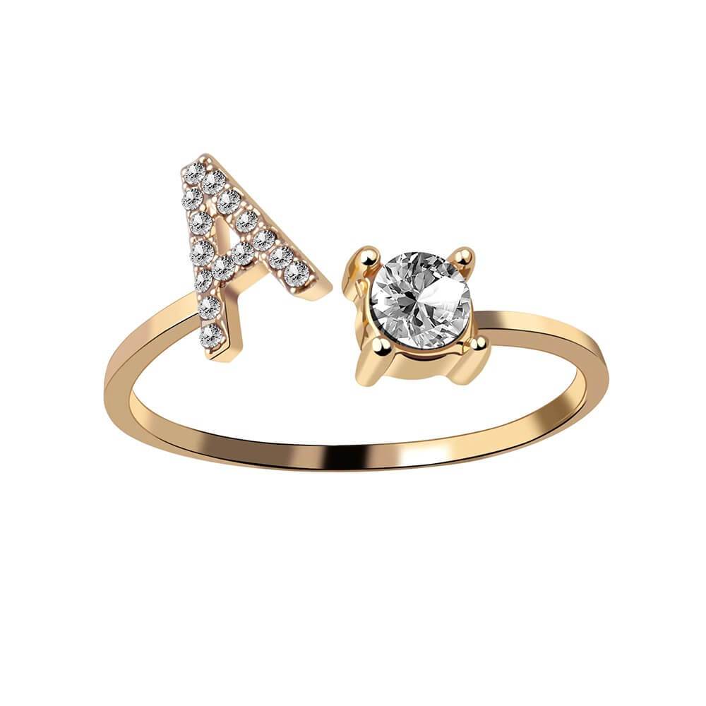 Initial  Zirkonia  Ring Rabatt