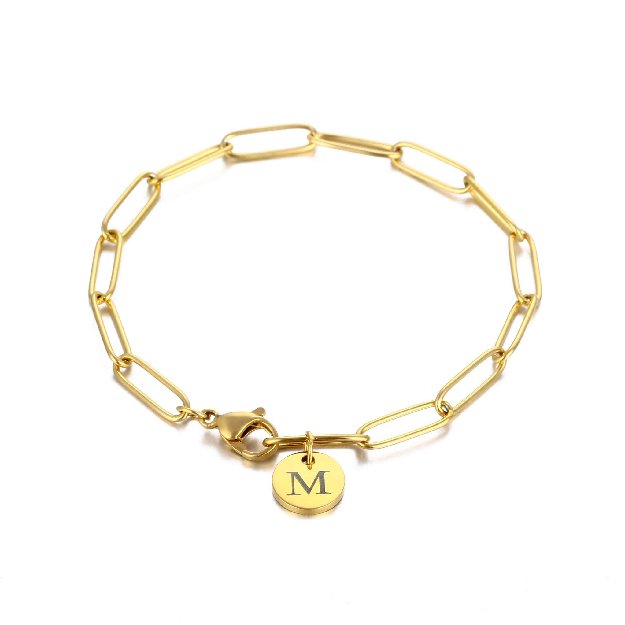 Gliederarmband  Tayna  mit Initiale Angebot