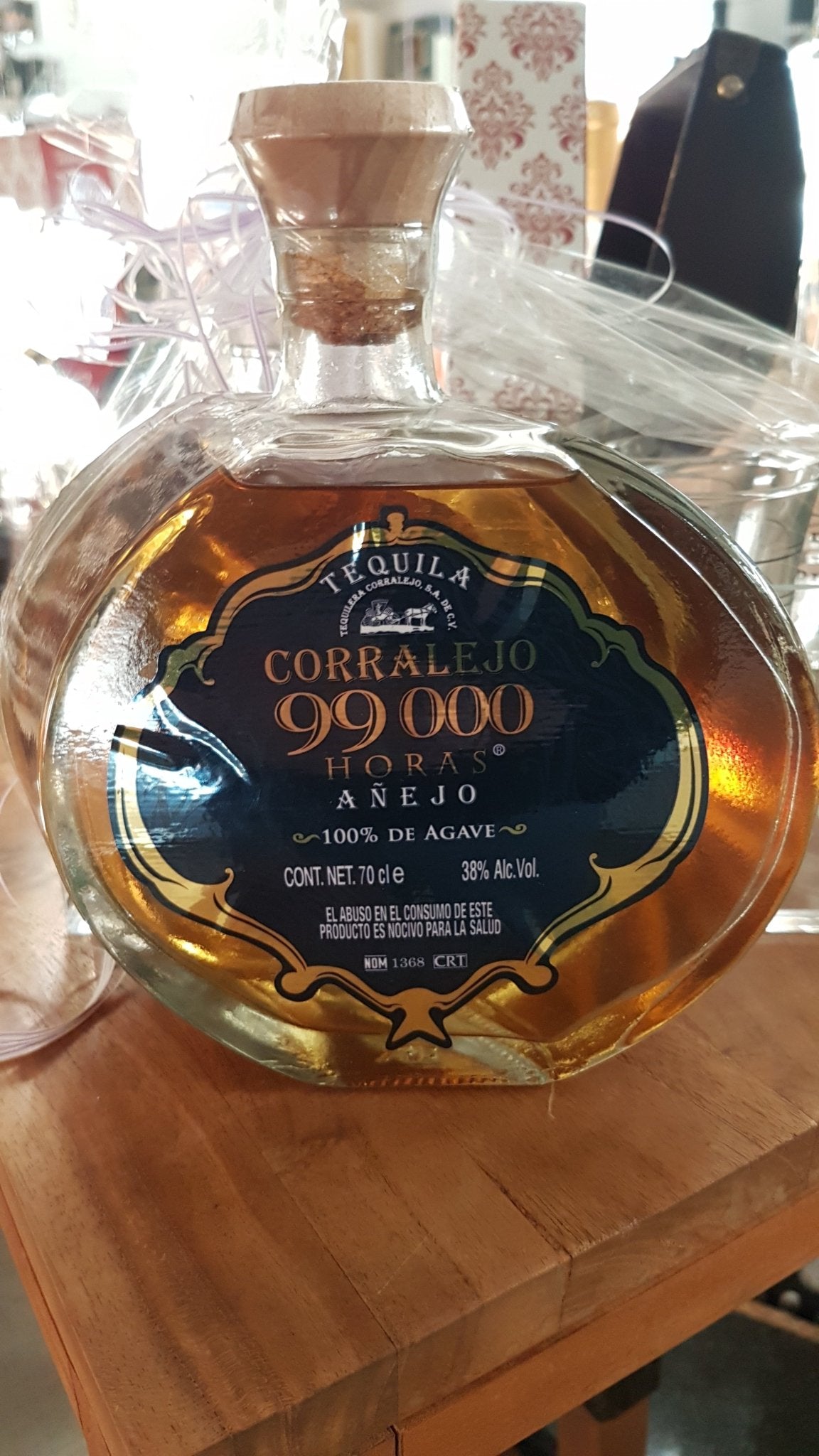 Corralejo 99000 Horas Tequila 0,7l 38% vol. Zu verkaufen