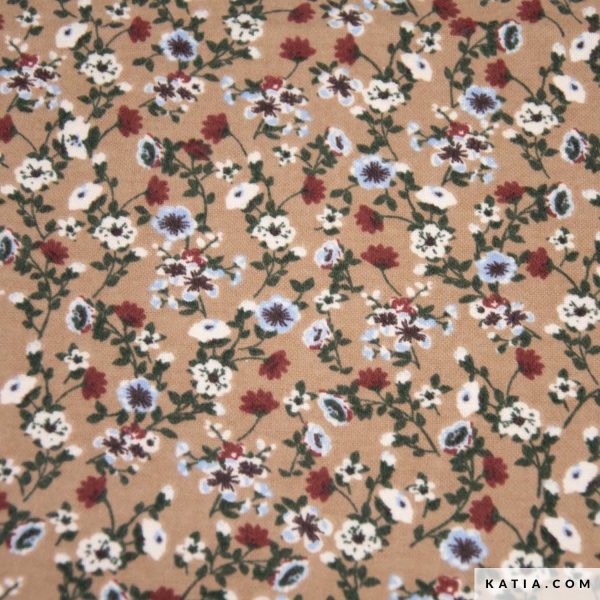 0,5 m Flanell Blumen Online – Bild 4