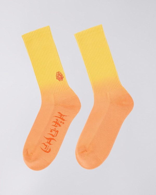 Dip Dye Socks - Iceland Poppy Mode – Bild 2