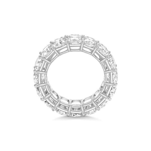 ELONGATED CUSHION ETERNITY RING Zu verkaufen – Bild 4