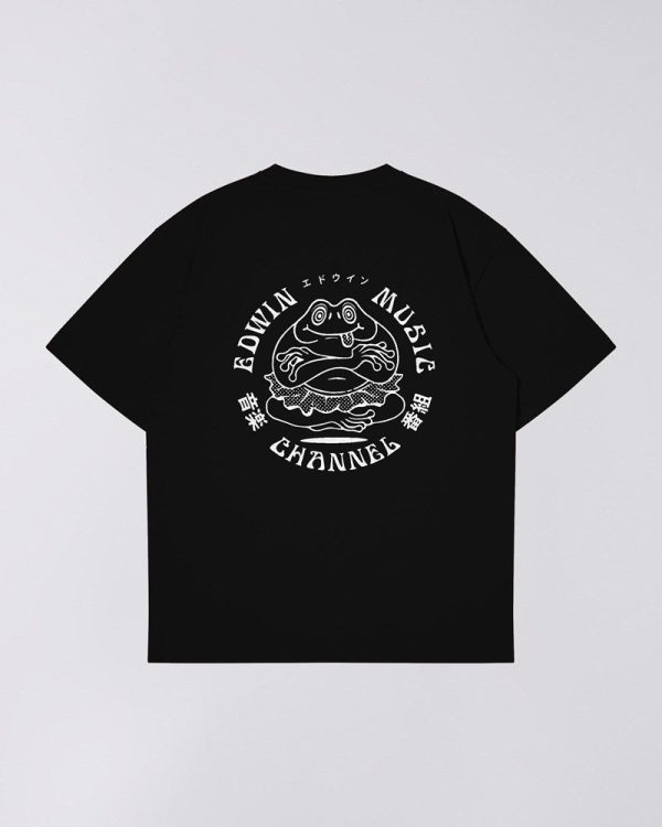Edwin Music Channel T-Shirt - Black Online-Verkauf – Bild 2