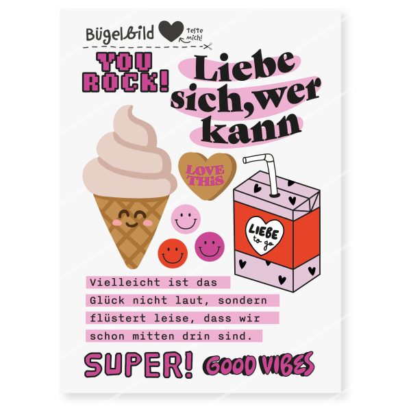 Bügelbild DIY MIX #34 Rabatt