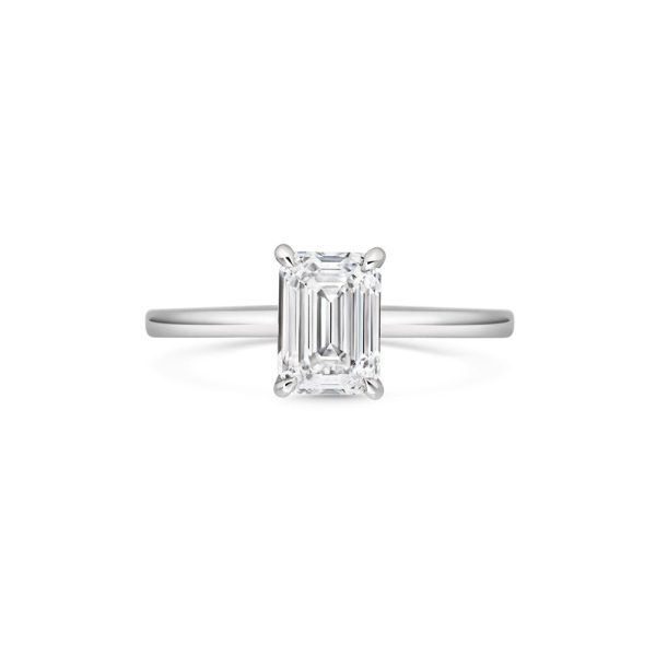 Helen ring, old model, 18 K white gold, 0.71 ct, size 52 Online-Schn?ppchen