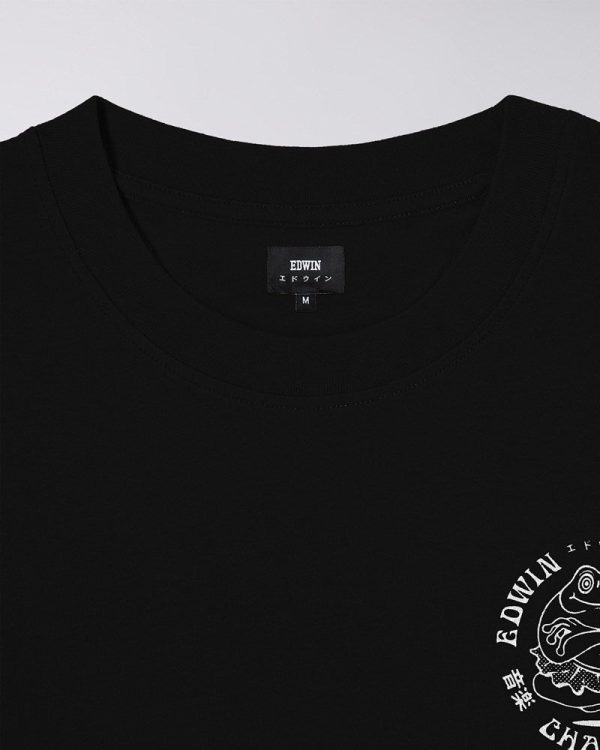 Edwin Music Channel T-Shirt - Black Online-Verkauf – Bild 3