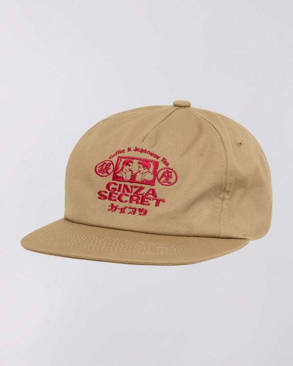 GINZA SECRET 5 PANELS CAP-SAND Im Angebot