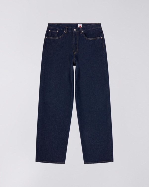 Wide Pant - Blue - Rinsed Im Angebot