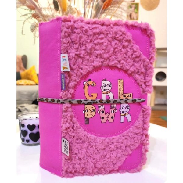 Bügelbild  GRL PWR  - witzige Buchstaben Schn?ppchen – Bild 2