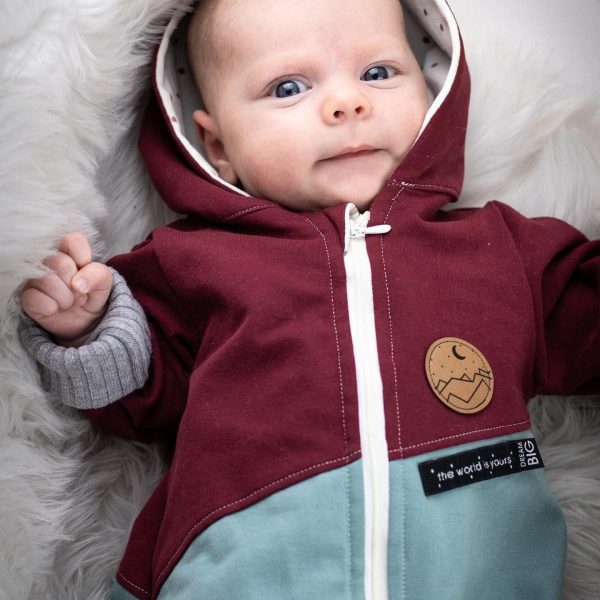 1 Kunstlederlabel  kleine Welt  - Braun Online-Schn?ppchen – Bild 2