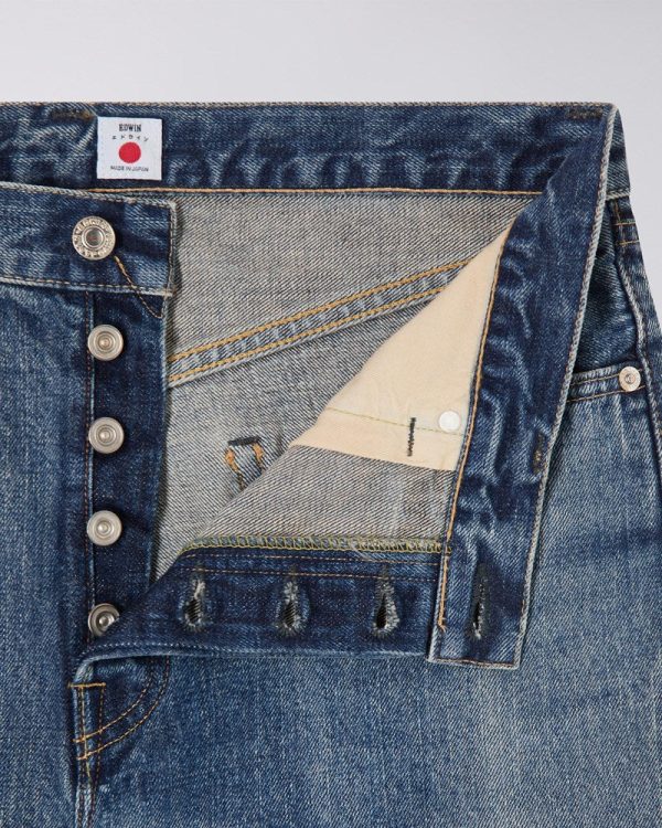 Regular Straight Jeans - Blue - Mid Dark Used Zu verkaufen – Bild 2