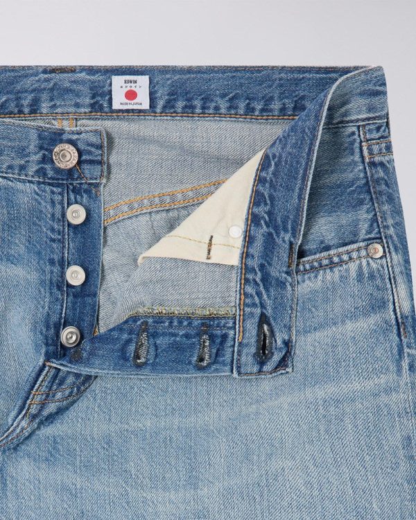 Regular Tapered Jeans - Blue - Light Used Online-Verkauf – Bild 3