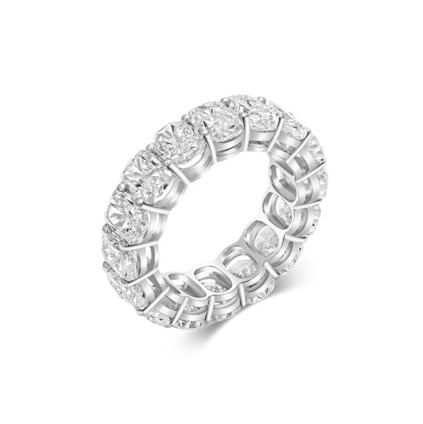 ELONGATED CUSHION ETERNITY RING Zu verkaufen – Bild 3