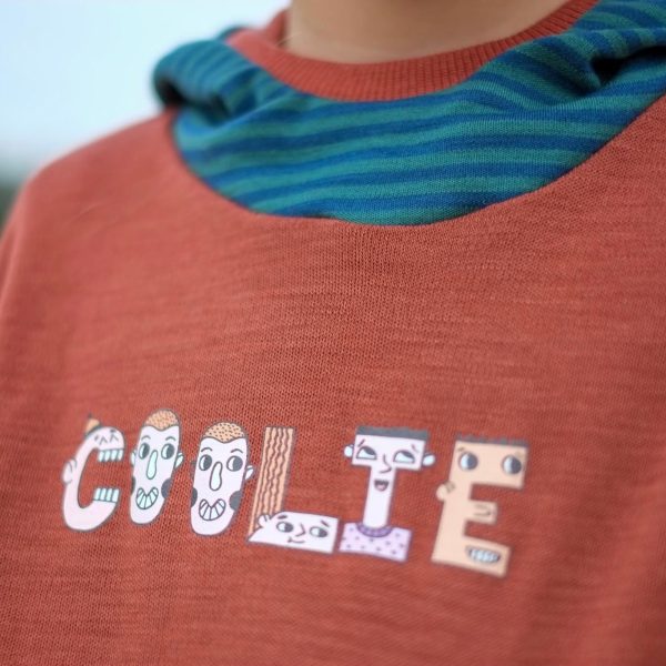 Bügelbild  Coolie  - witzige Buchstaben Zu verkaufen – Bild 5