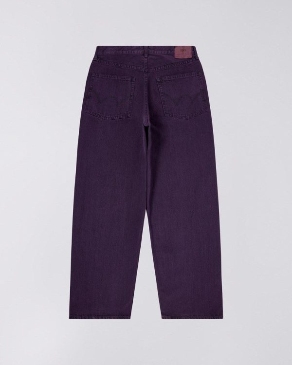 Wide Pant - Black - Purple Overdyed Online-Verkauf – Bild 2