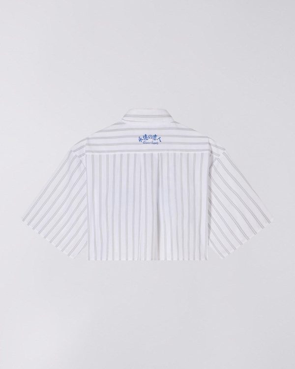 W  Alix Shirt Ss - Grey   White Online – Bild 2
