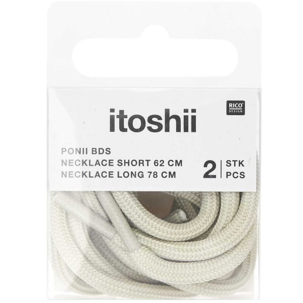 Kettenbänder Set - Ponii Beads - 2 Stück Grau Online-Schn?ppchen – Bild 2