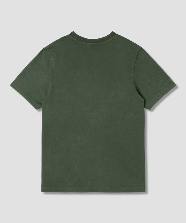 Diner Tee Washed Olive Verkauf – Bild 4