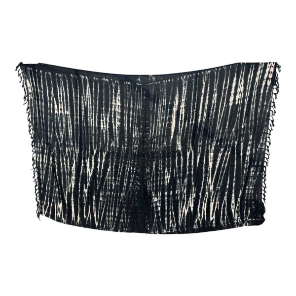 Sarong   Pareo - Strandbekleidung Wickeltuch - Schwarz X Online-Schn?ppchen – Bild 2