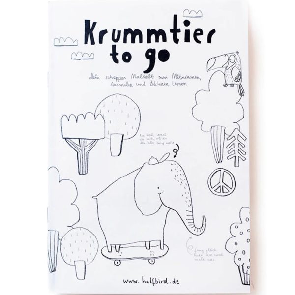Krummtier to go - Malbuch Zu verkaufen