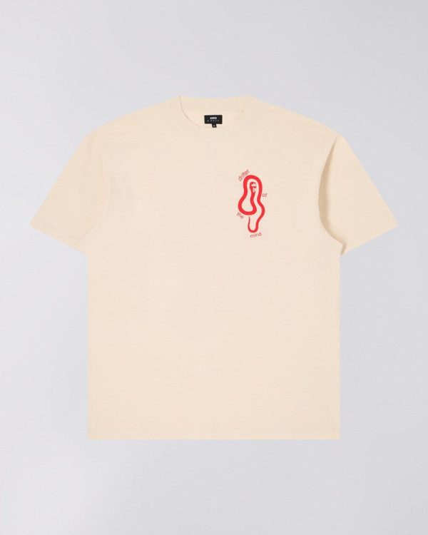 MIND DRIFTER T-SHIRT-WHITECAP GRAY Im Angebot