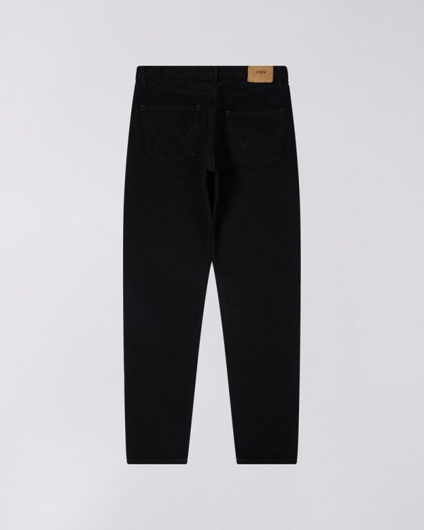 REGULAR TAPERED JEANS-BLACK - UNWASHED Online-Verkauf – Bild 2