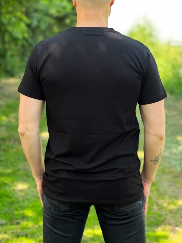 T-Shirt mit afrikanischem Druck - Weiss Bogolan Kente Reifen Jetzt online – Bild 3
