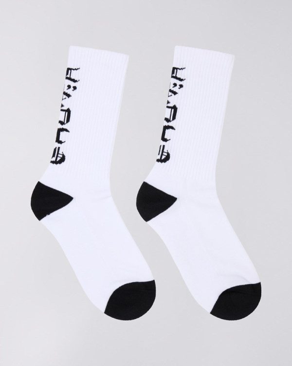 Gothic Socks - White Rabatt – Bild 2